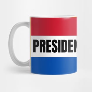 Presidente Franco City in Paraguay Flag Colors Mug